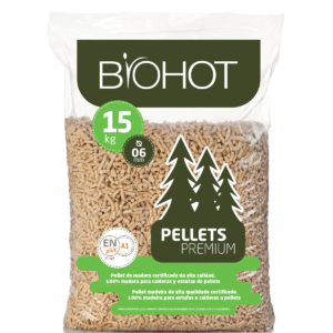 PELLETS BIOMASSA CERTIFICADAS BIOHOT 65 SACOS_15 KG