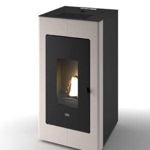 Salamandra a pellets hidro LUÍSA HYDRO CINZA 12KW