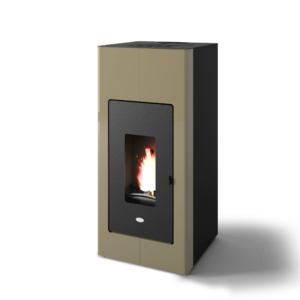 Salamandra a pellets hidro BRANCO 17.5KW